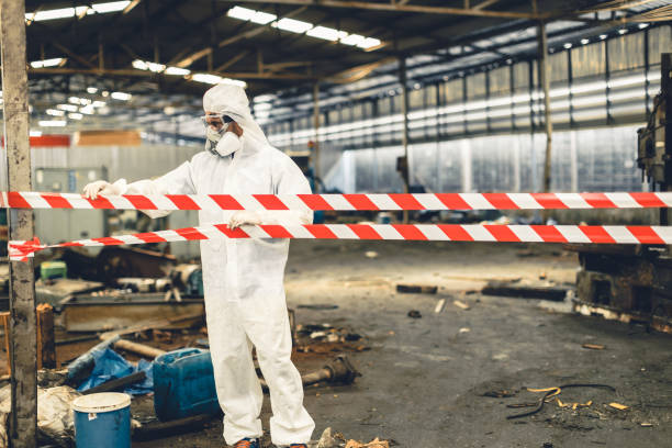Professional Hoarding Cleanup technician working in Lebanon, TN